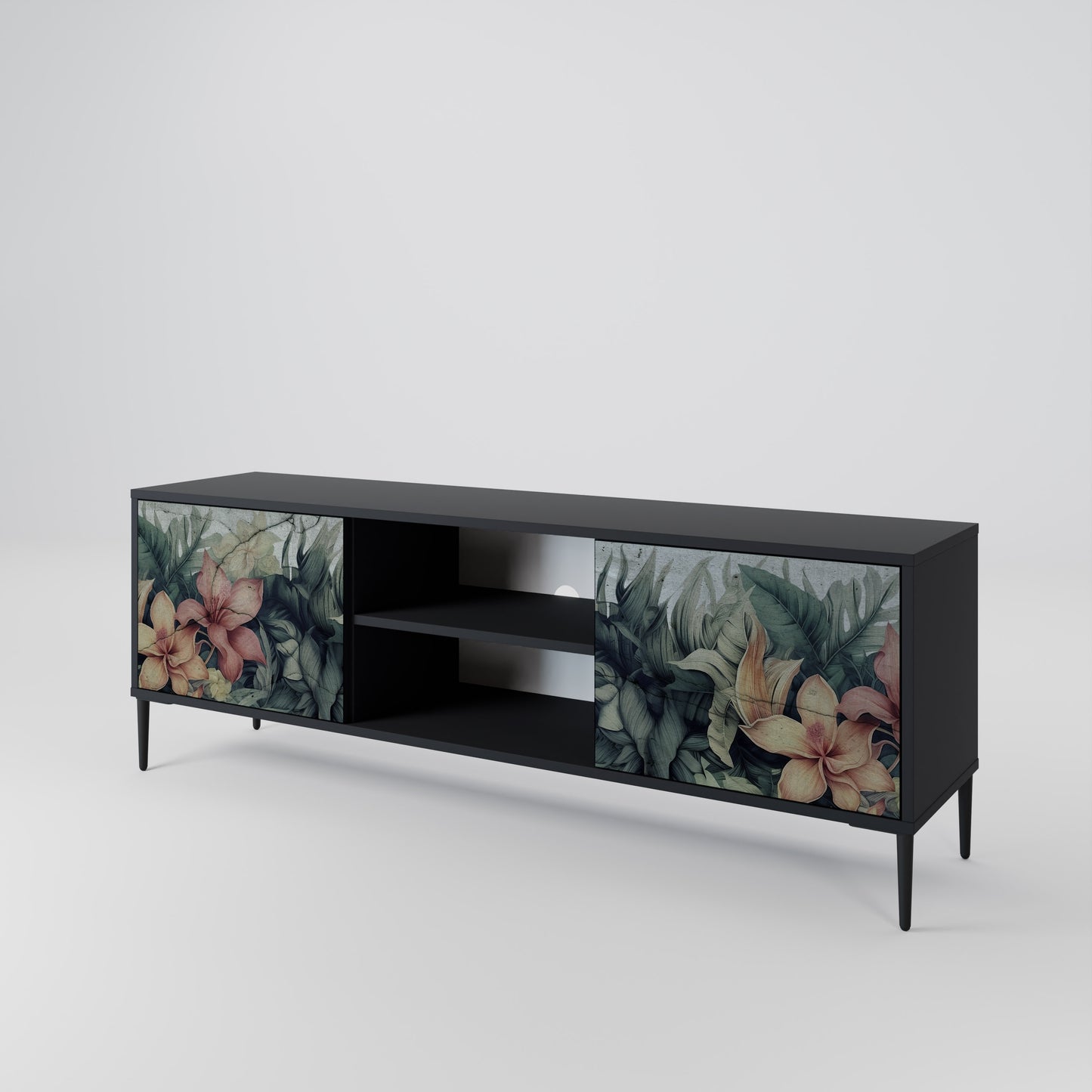 HEAVENLY BLOOM Mueble de TV de 2 Puertas