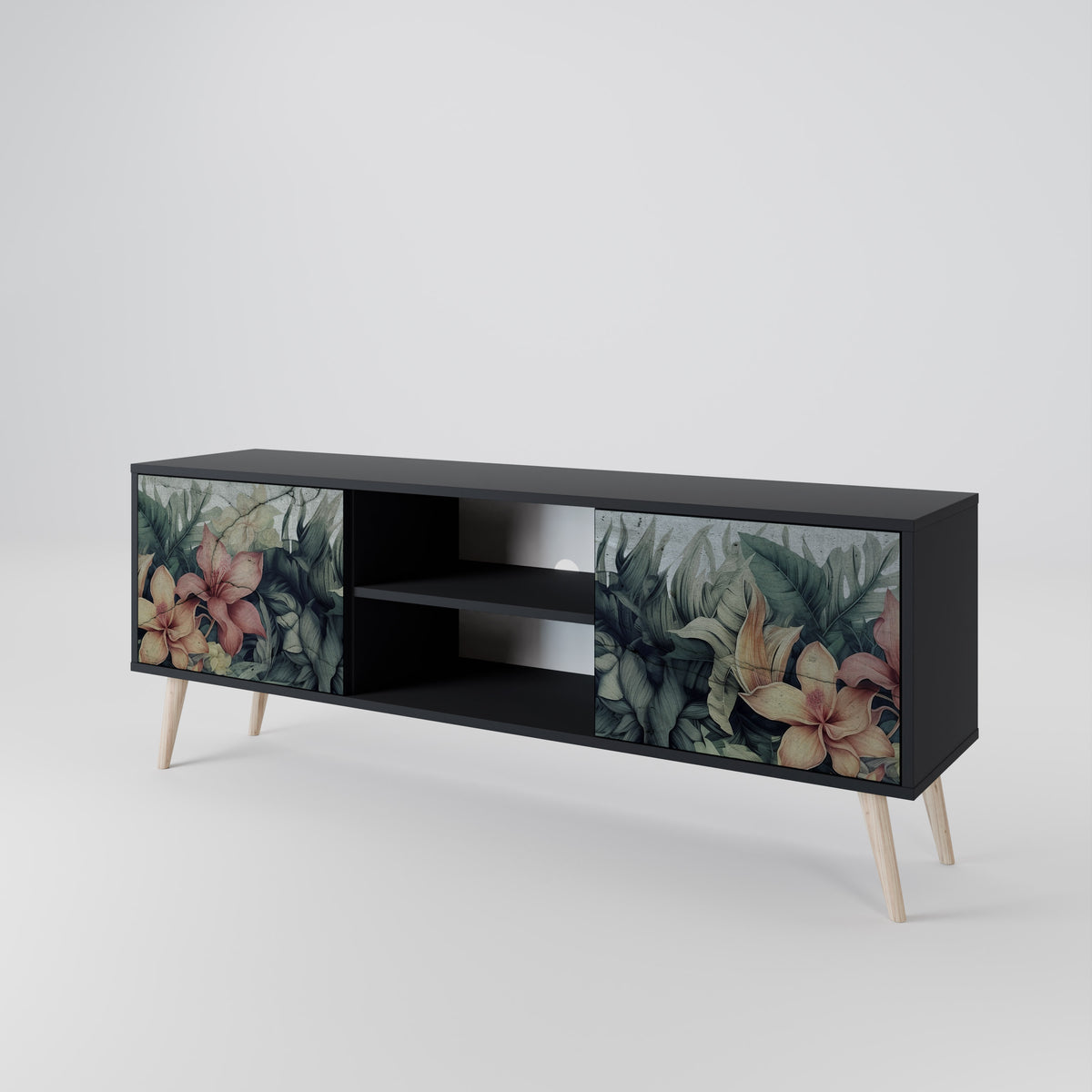 HEAVENLY BLOOM Mueble de TV de 2 Puertas