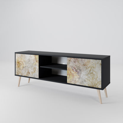 SUNFLOWER BLUR Mueble de TV de 2 Puertas