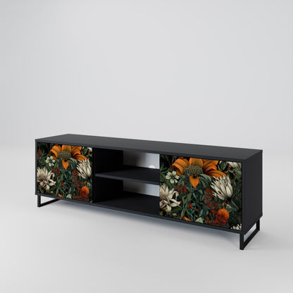 MIDNIGHT SPROUT Mueble de TV de 2 Puertas