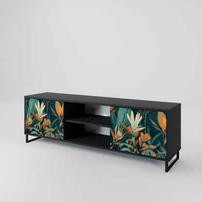 FLORAL SERENITY Mueble de TV de 2 Puertas