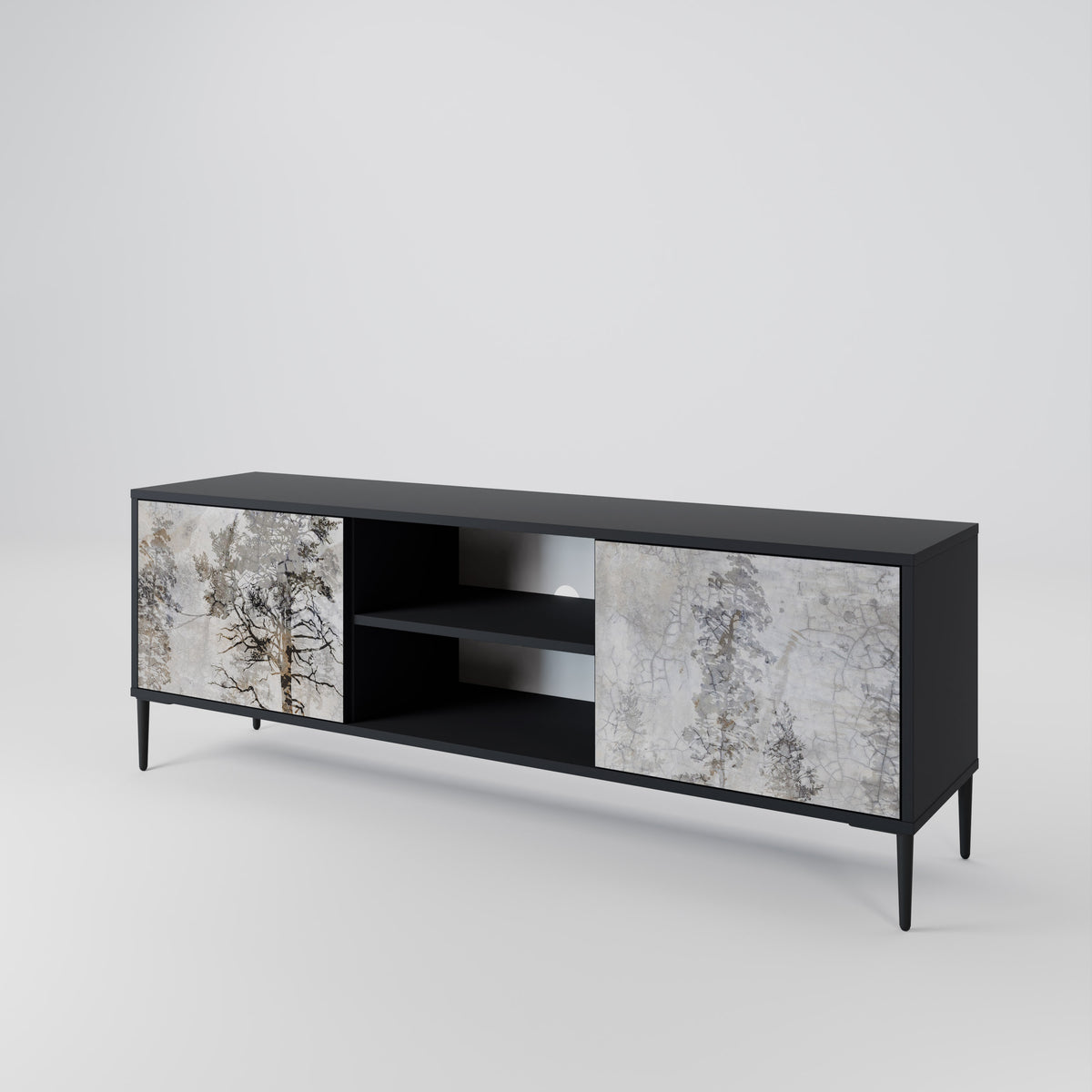 FADE IN THE TREES Mueble de TV de 2 Puertas