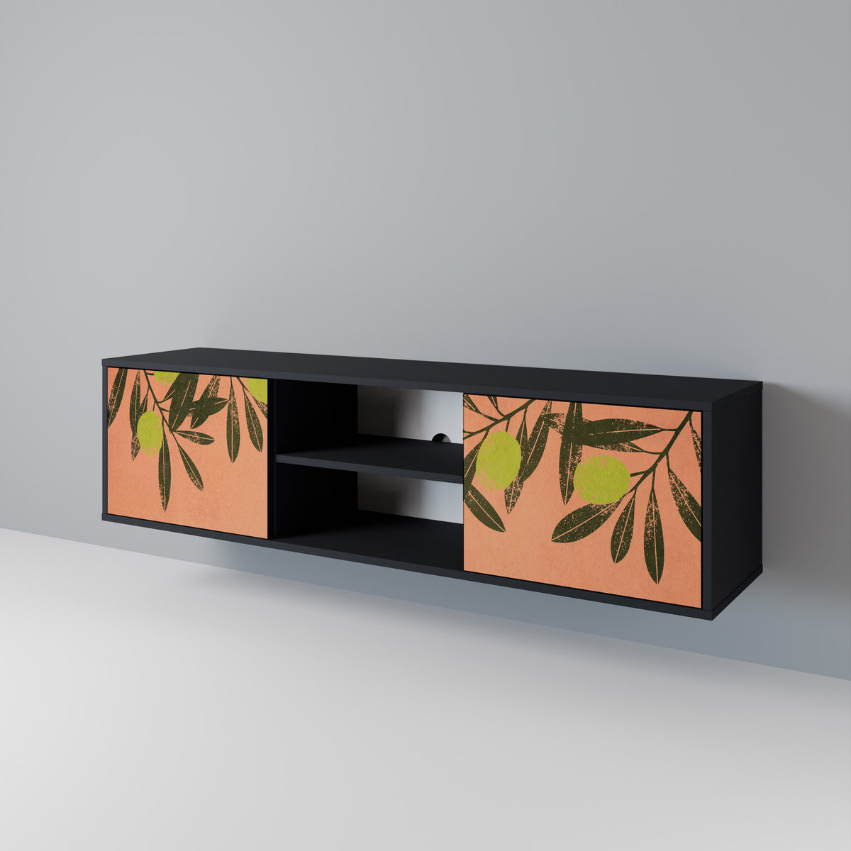 JUICY OLIVES Mueble de TV de 2 Puertas