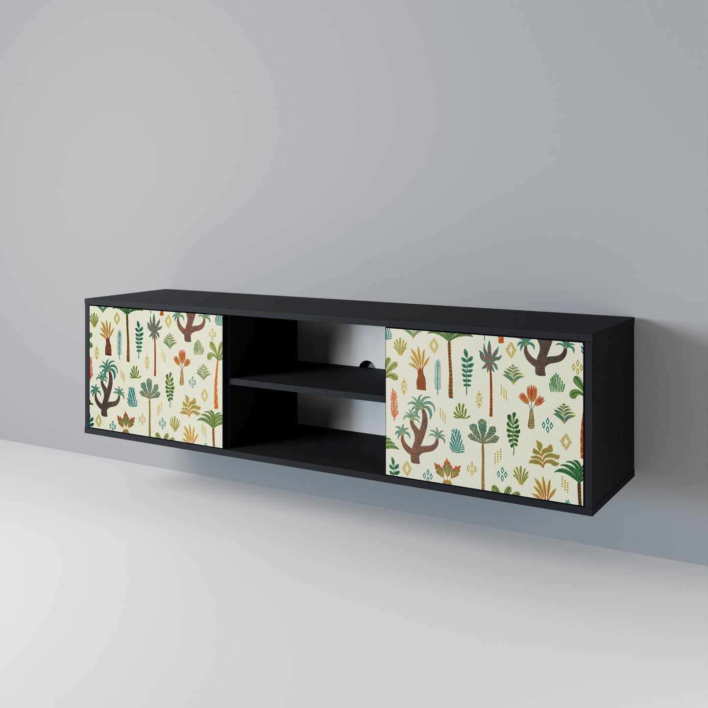 PALM SPRING Mueble de TV de 2 Puertas