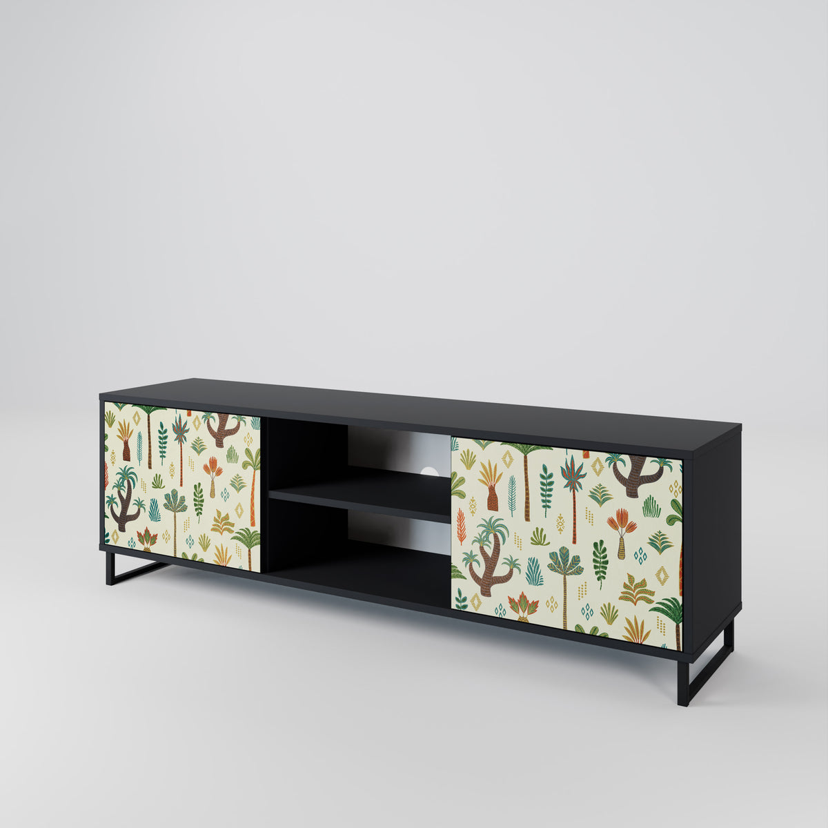 PALM SPRING Mueble de TV de 2 Puertas