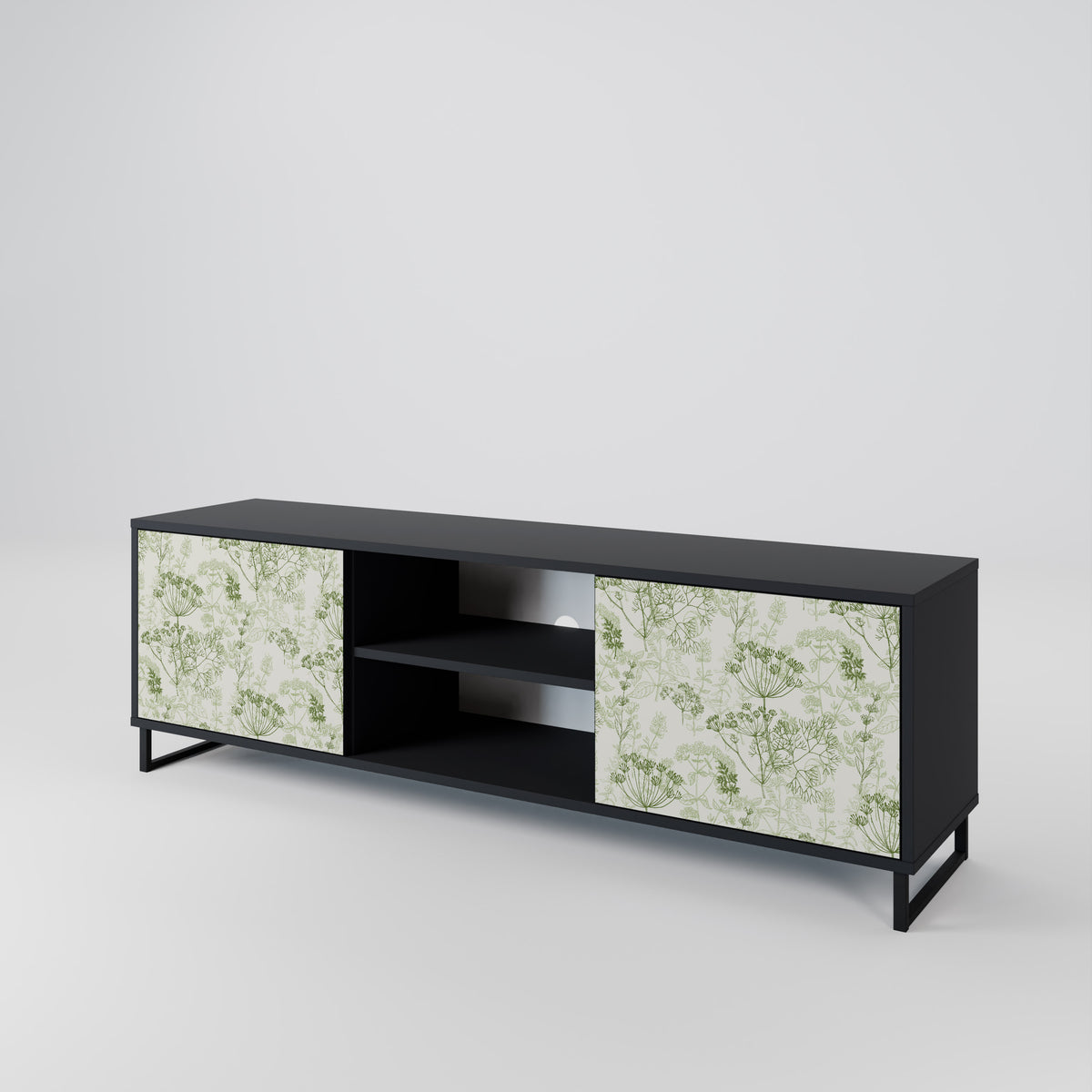FENNEL BALDACHIN Mueble de TV de 2 Puertas