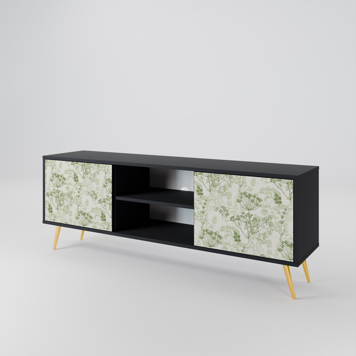 FENNEL BALDACHIN Mueble de TV de 2 Puertas
