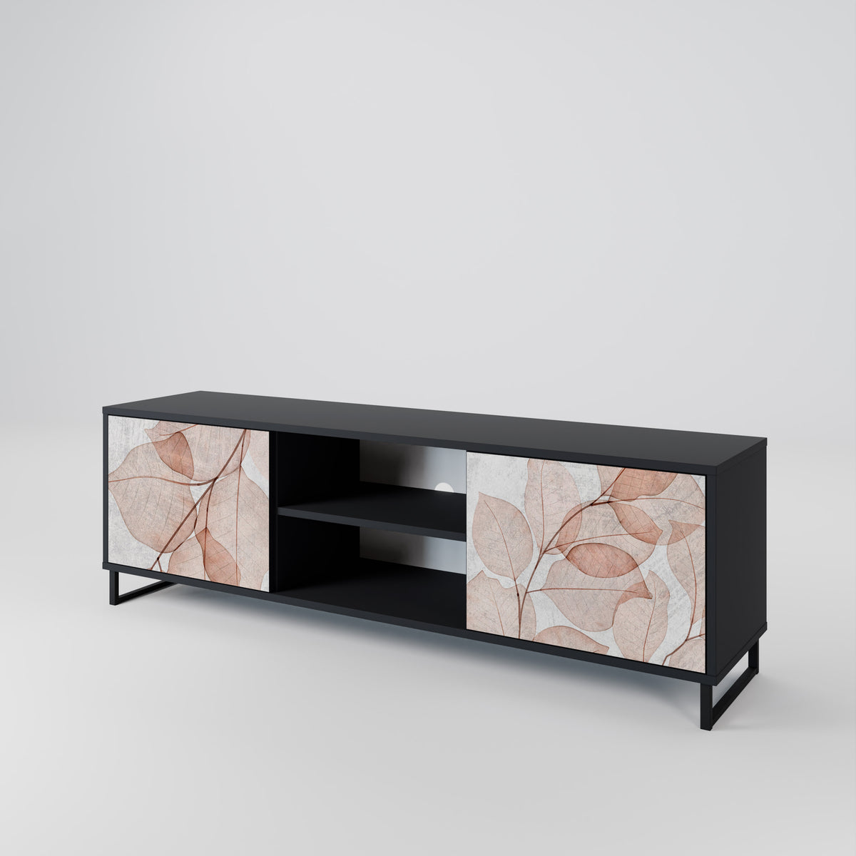 AUTUMN FRAGILITY Mueble de TV de 2 Puertas