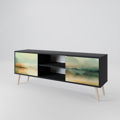 MORNING BY THE LAKE Mueble de TV de 2 Puertas