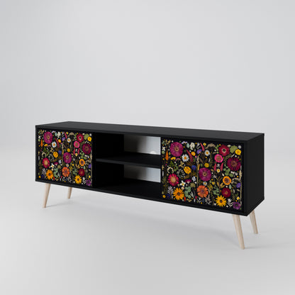 MIDNIGHT GARDEN Mueble de TV de 2 Puertas