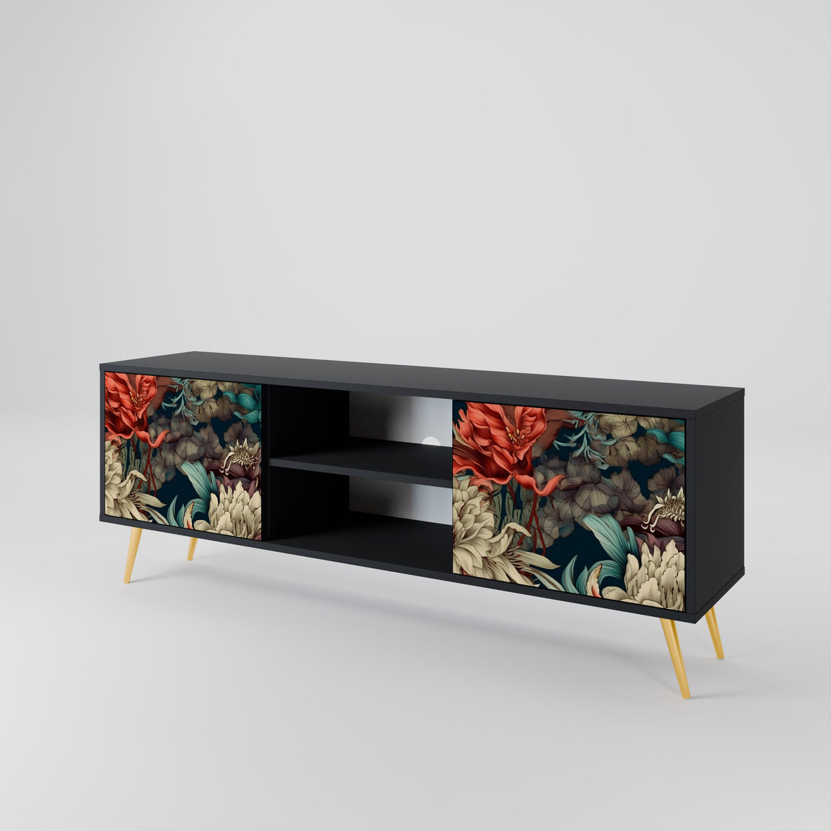 SPROUTING GRACE Mueble de TV de 2 Puertas