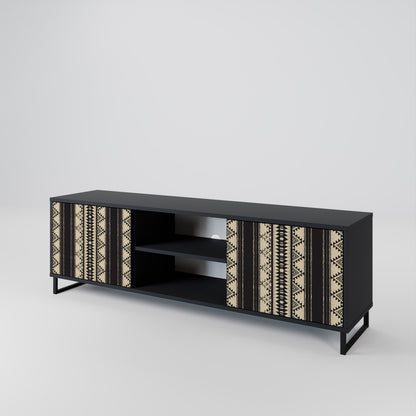 AZTEC Mueble de TV de 2 Puertas