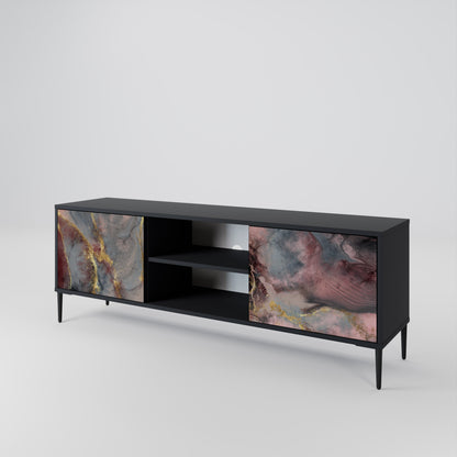 GOLDEN TIDES Mueble de TV de 2 Puertas