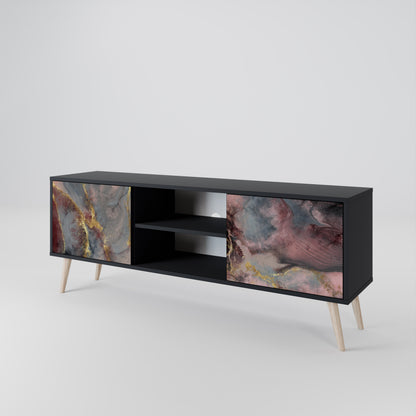 GOLDEN TIDES Mueble de TV de 2 Puertas