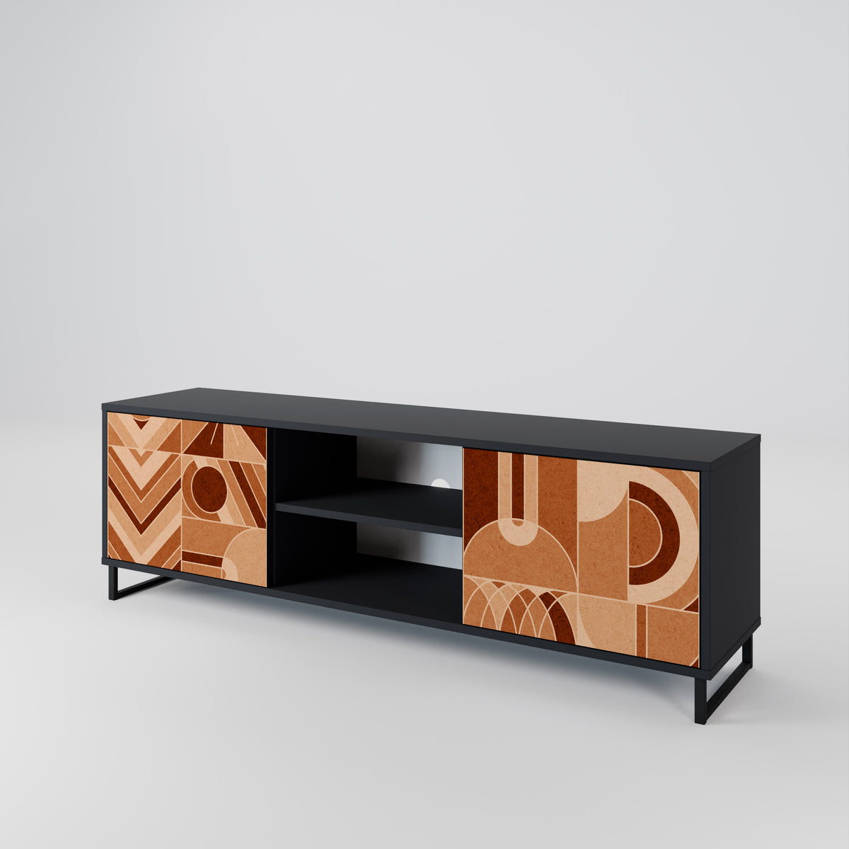 PRISM MOSAIC Mueble de TV de 2 Puertas