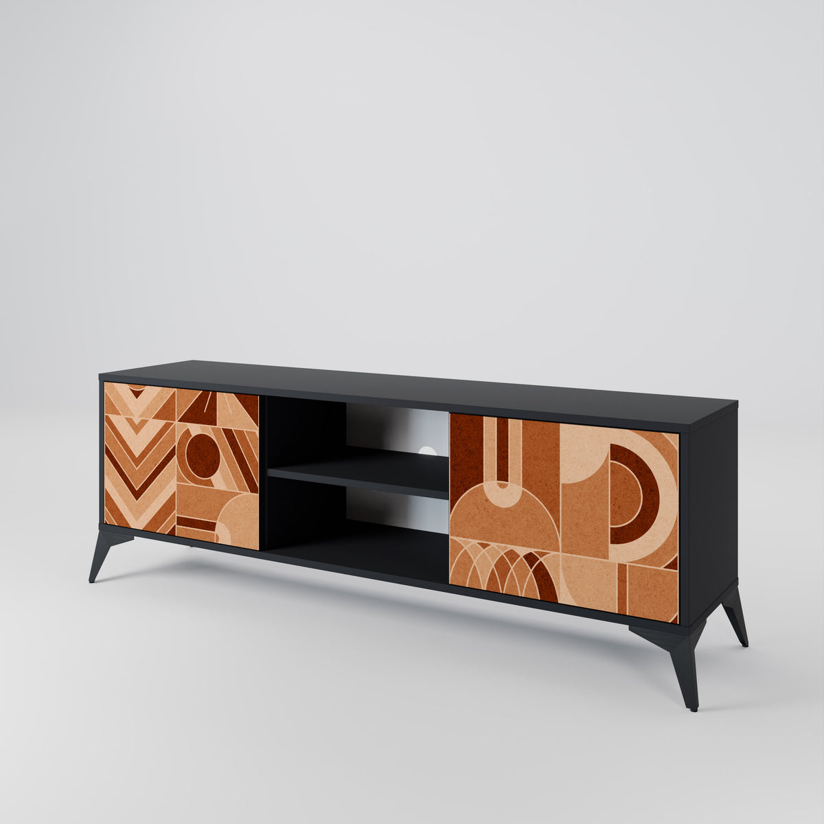 PRISM MOSAIC Mueble de TV de 2 Puertas