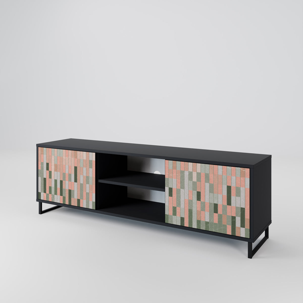 BUILDING THE FUTURE Mueble de TV de 2 Puertas