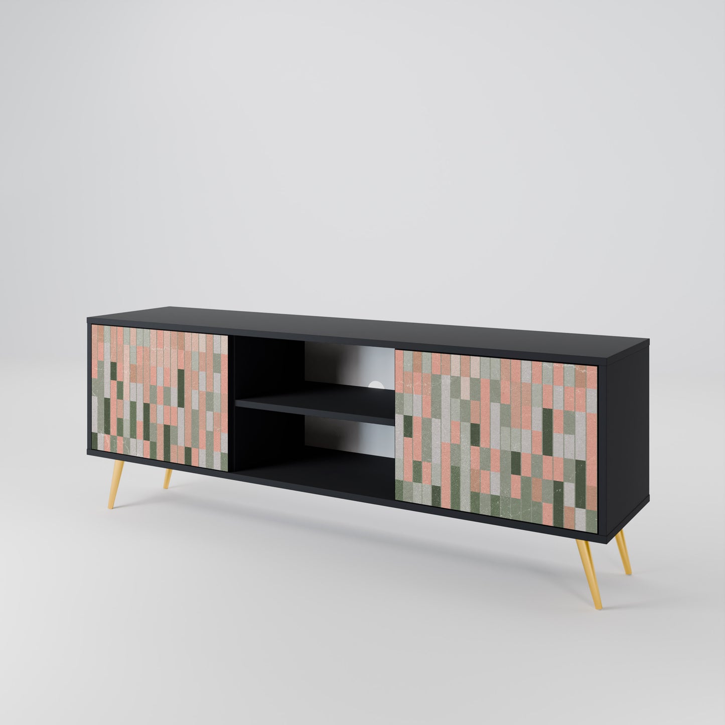 BUILDING THE FUTURE Mueble de TV de 2 Puertas