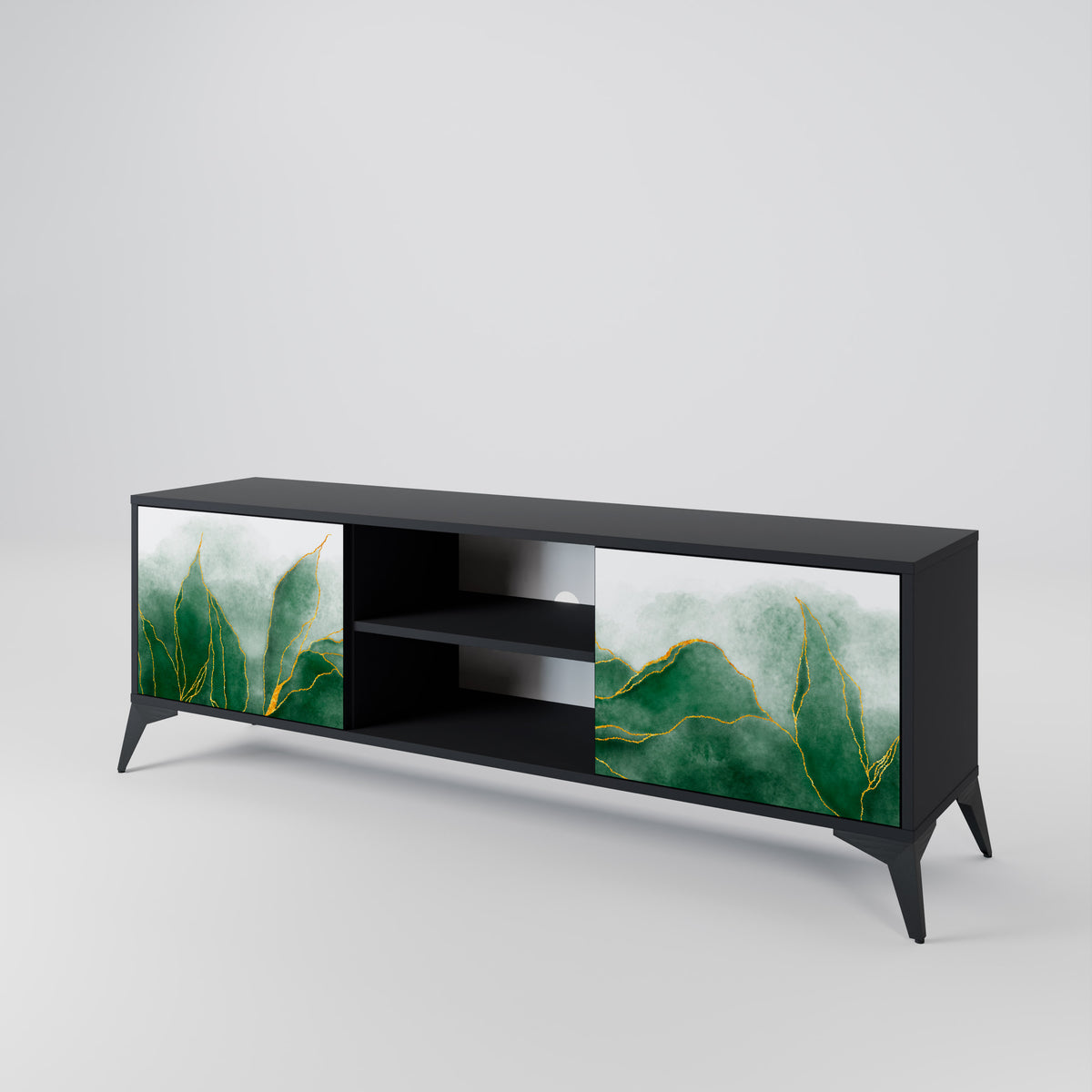 EXPENSIVE NATURE Mueble de TV de 2 Puertas