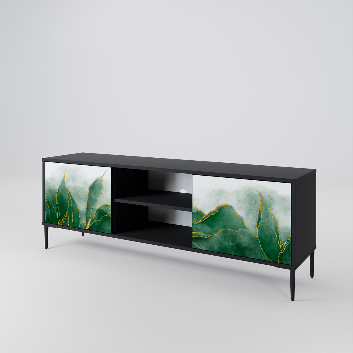EXPENSIVE NATURE Mueble de TV de 2 Puertas