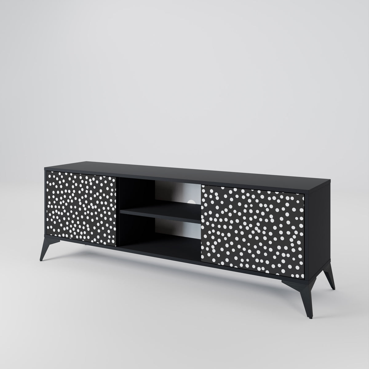 BLINDING LIGHTS Mueble de TV de 2 Puertas