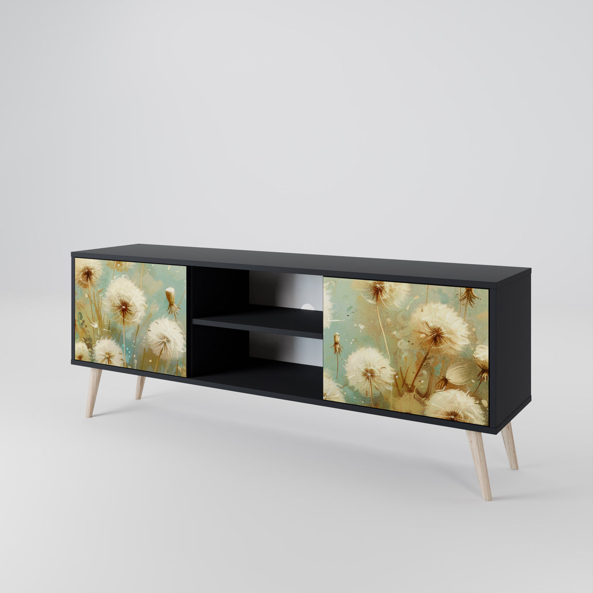 DREAMY MEADOW Mueble de TV de 2 Puertas