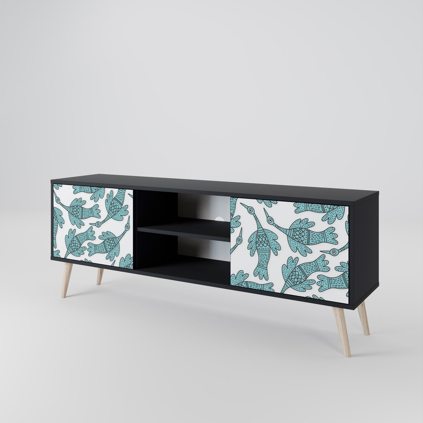 WATERSPOUT SONGIBIRD Mueble de TV de 2 Puertas