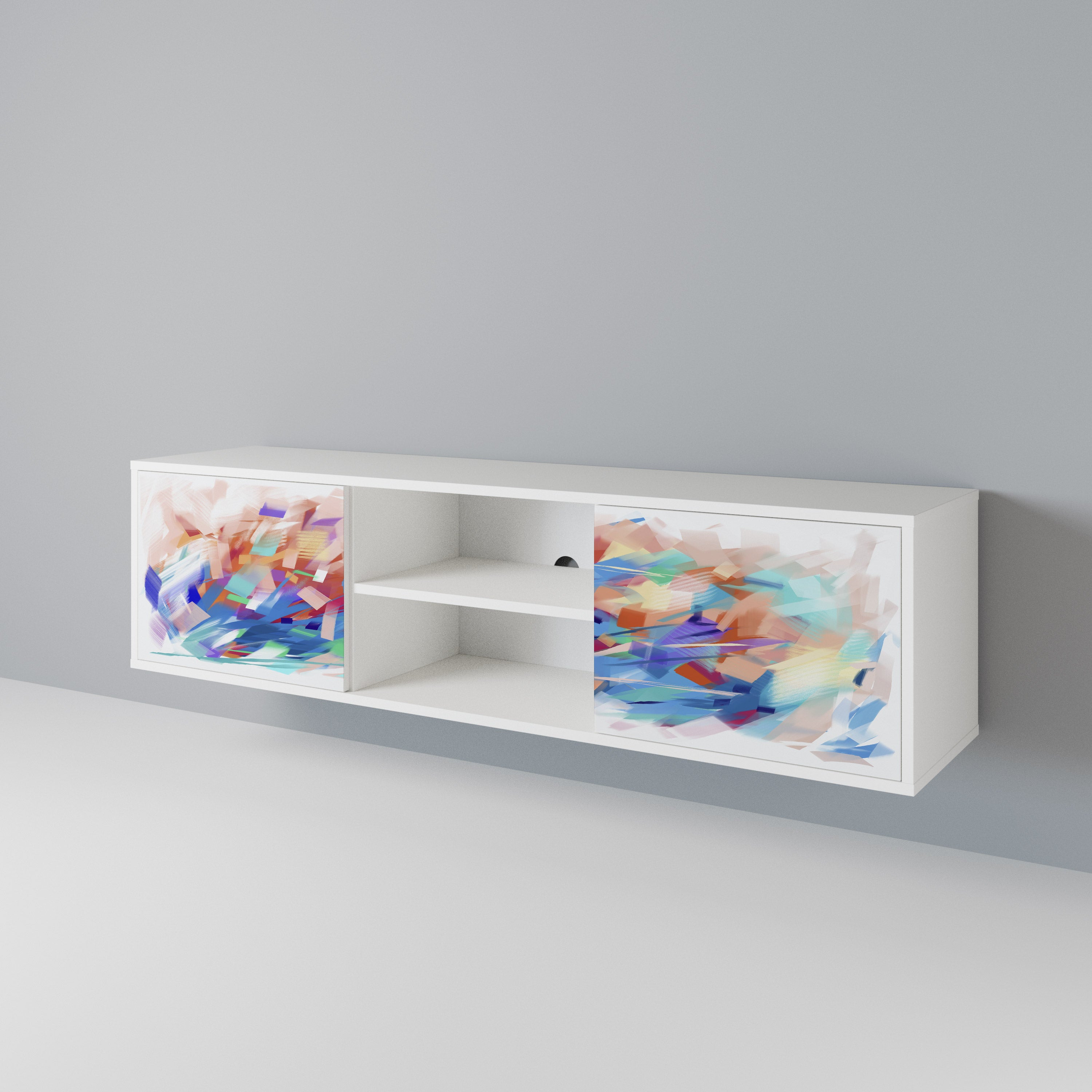 FINESSE MASH-UP Mueble de TV de 2 Puertas