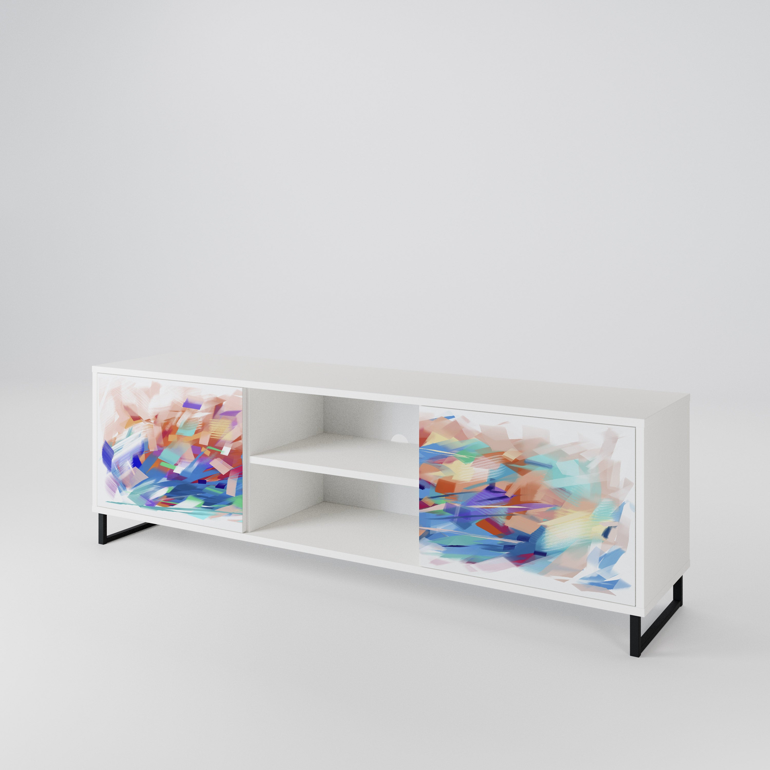 FINESSE MASH-UP Mueble de TV de 2 Puertas