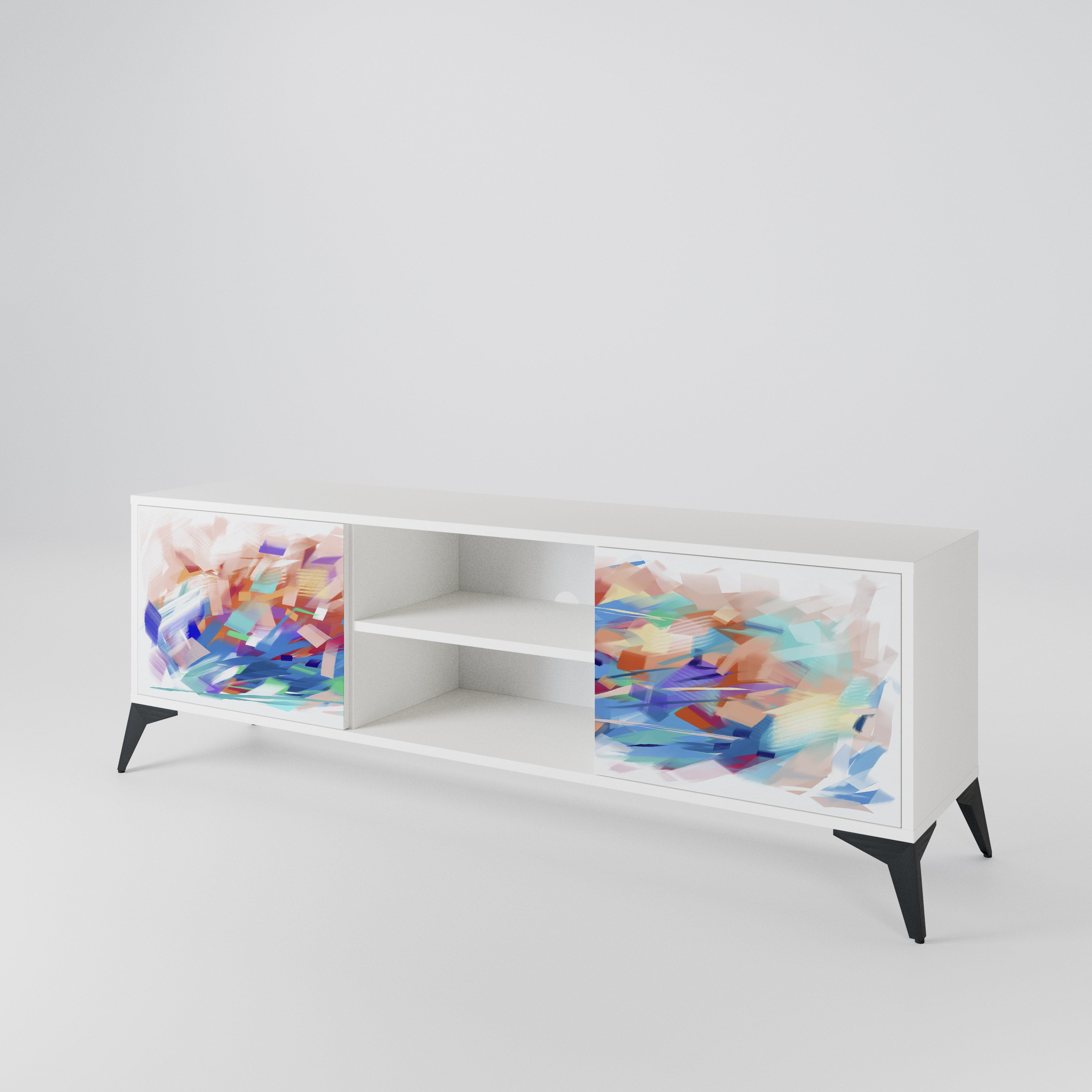 FINESSE MASH-UP Mueble de TV de 2 Puertas