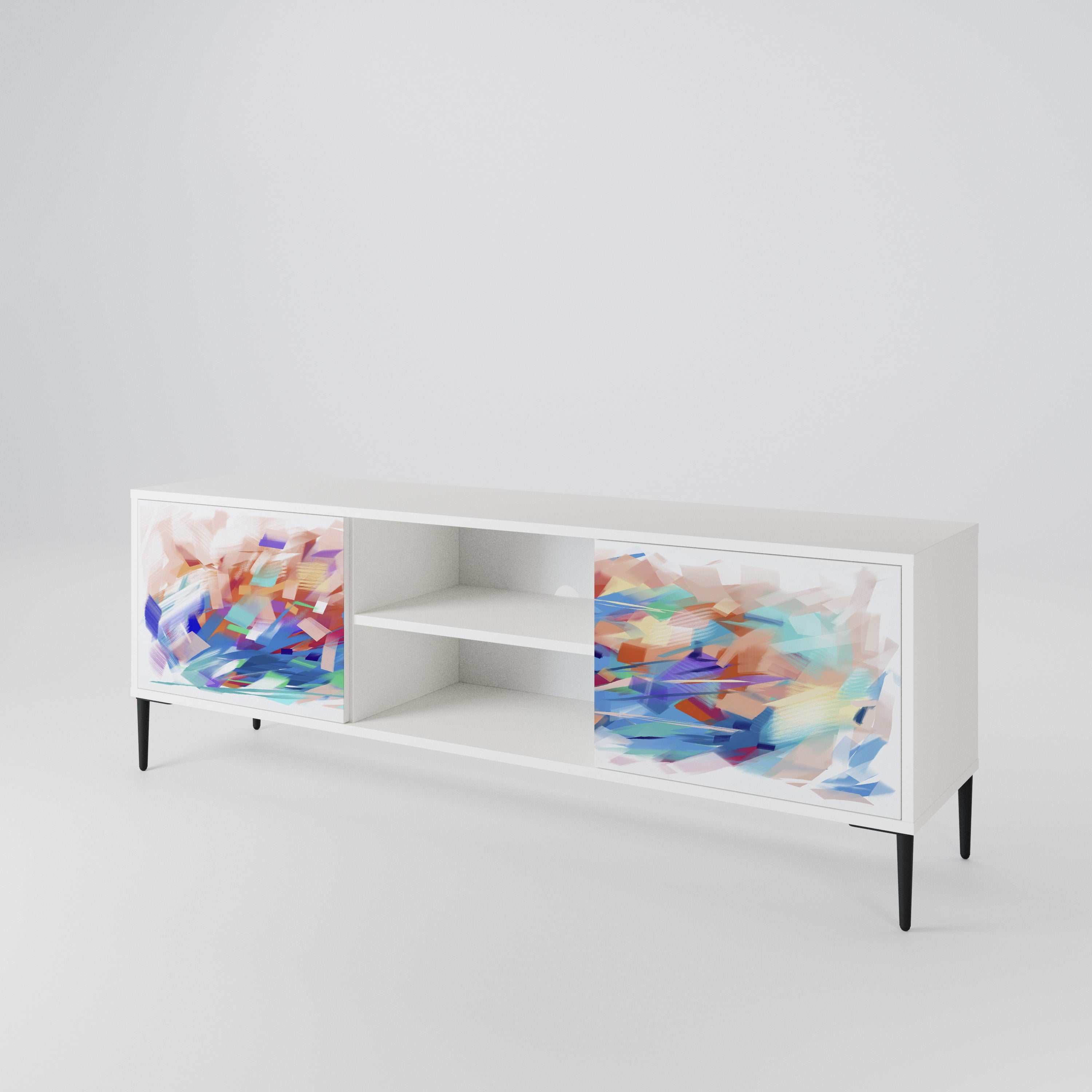 FINESSE MASH-UP Mueble de TV de 2 Puertas