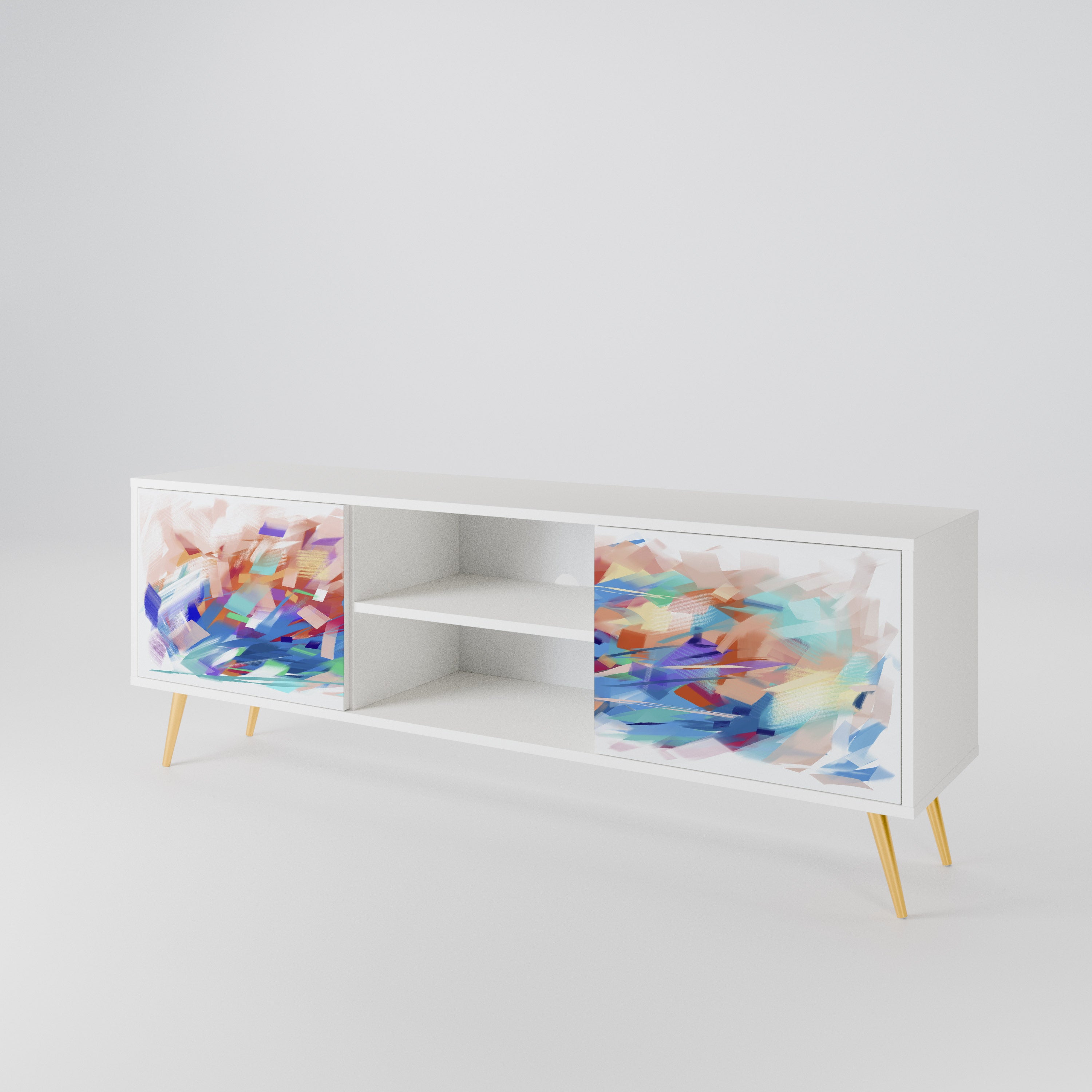 FINESSE MASH-UP Mueble de TV de 2 Puertas