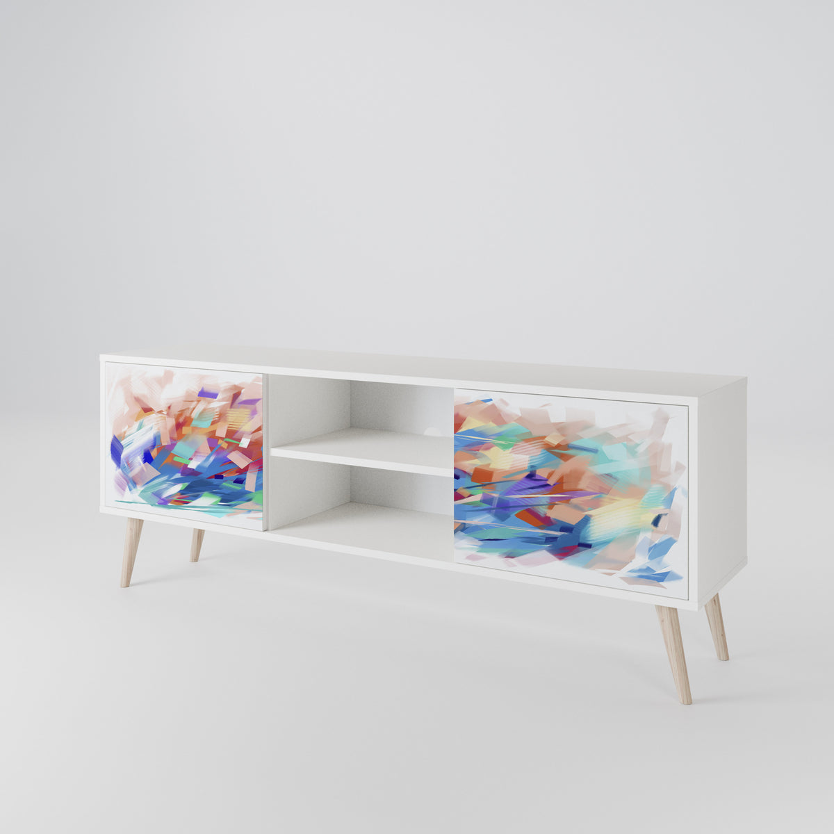FINESSE MASH-UP Mueble de TV de 2 Puertas