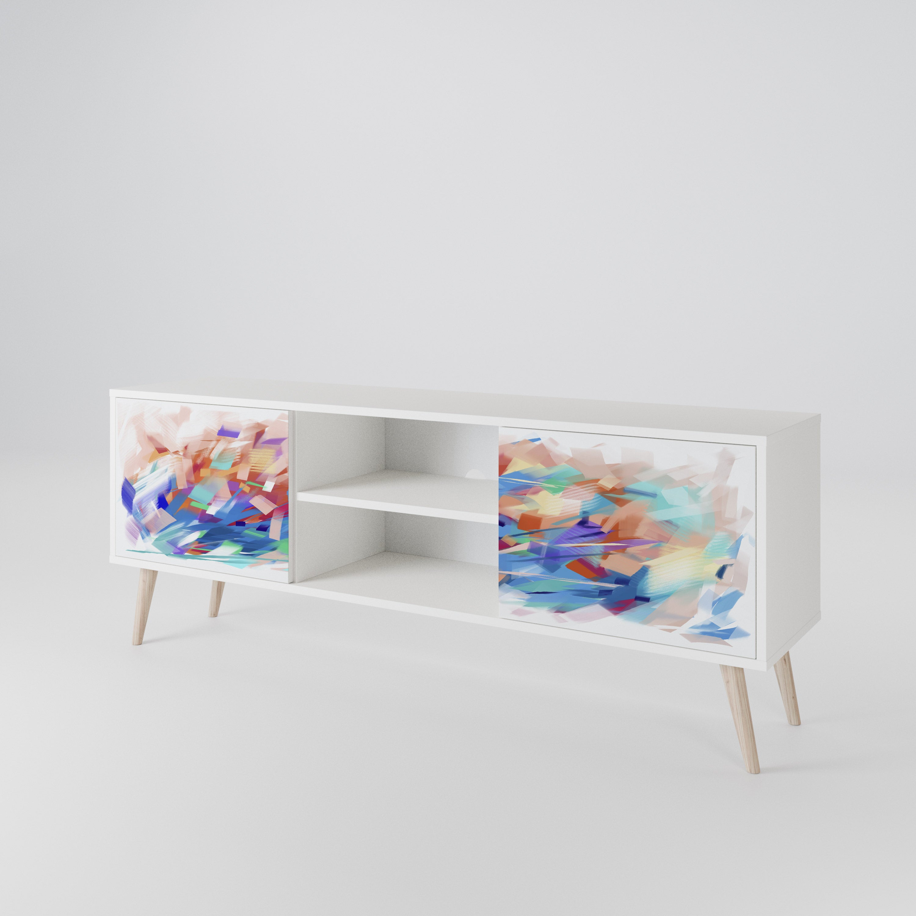 FINESSE MASH-UP Mueble de TV de 2 Puertas