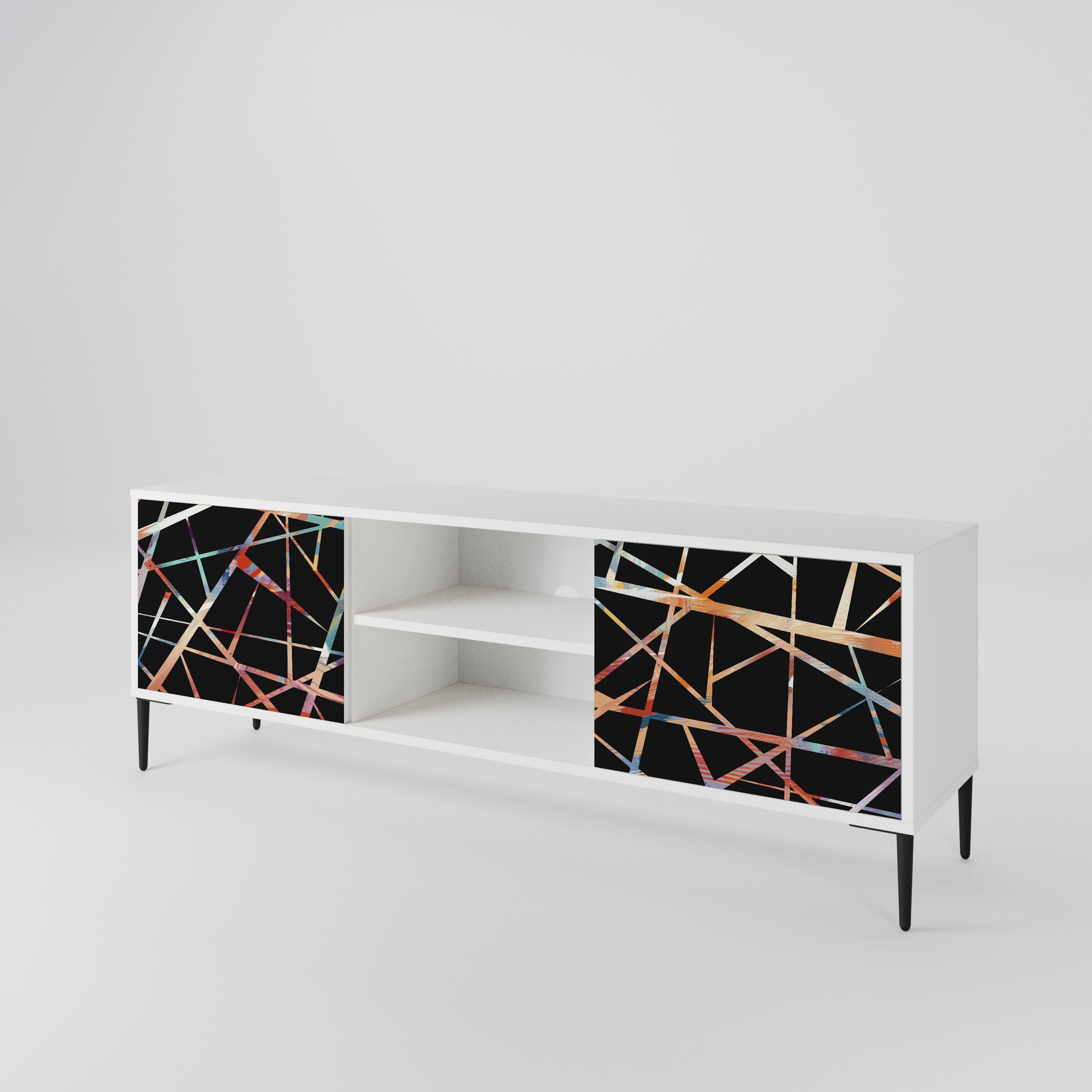 POLYGON VERVE Mueble de TV de 2 Puertas