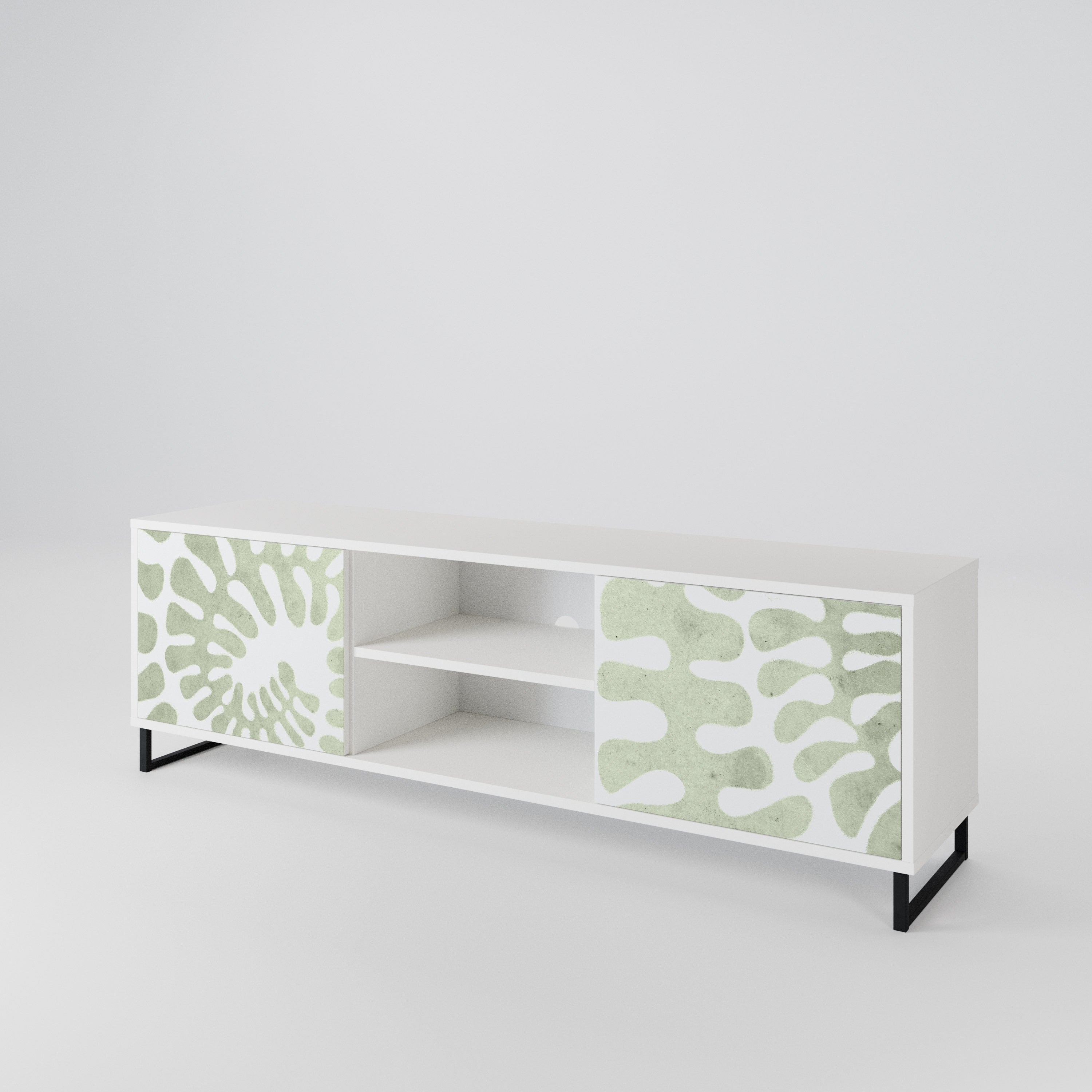 HELIX DANCE Mueble de TV de 2 Puertas