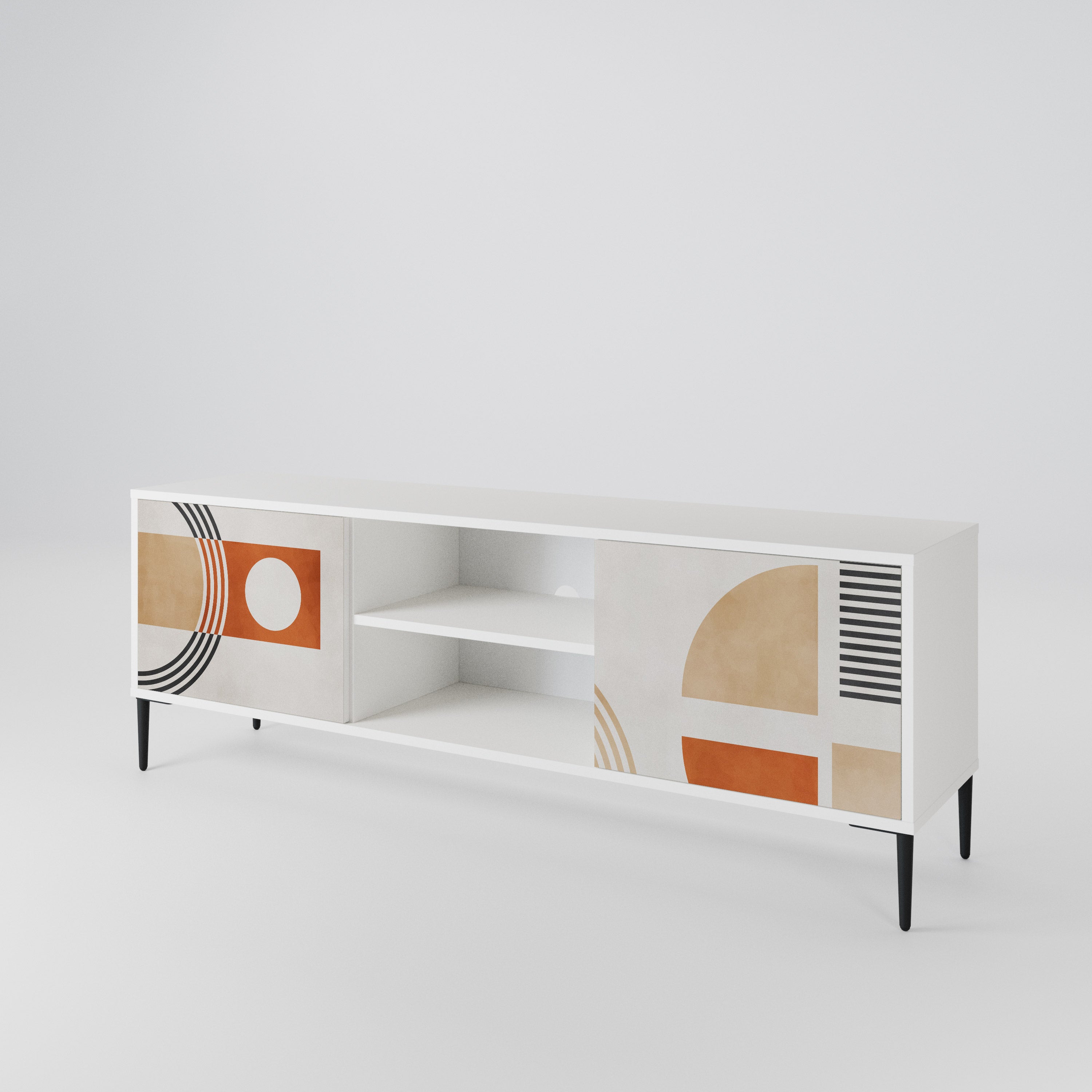 SPACE AROUND Mueble de TV de 2 Puertas
