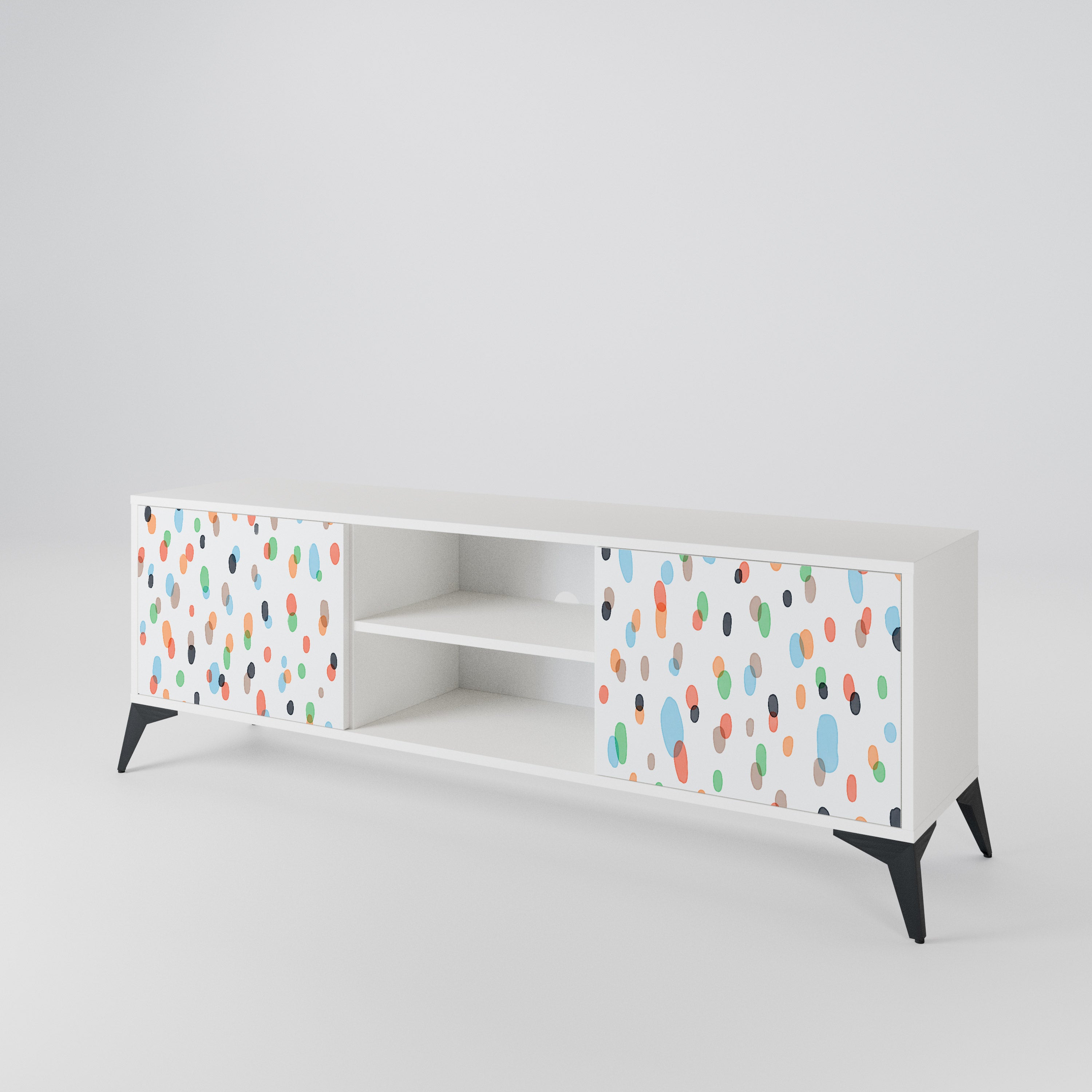 ENERGETIC SPOTS Mueble de TV de 2 Puertas