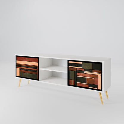 FIGURES OF NATURE Mueble de TV de 2 Puertas