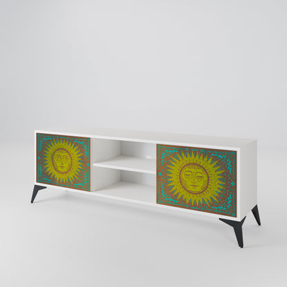 SUNSHINE EULOGY Mueble de TV de 2 Puertas