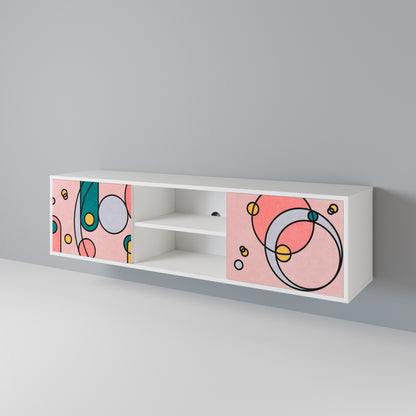GOSSAMER ECHOES Mueble de TV de 2 Puertas