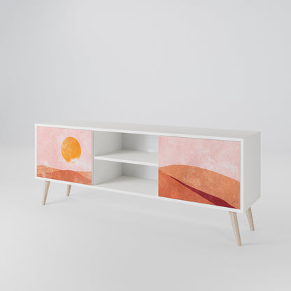 LUMINOUS SUNLIGHT Mueble de TV de 2 Puertas