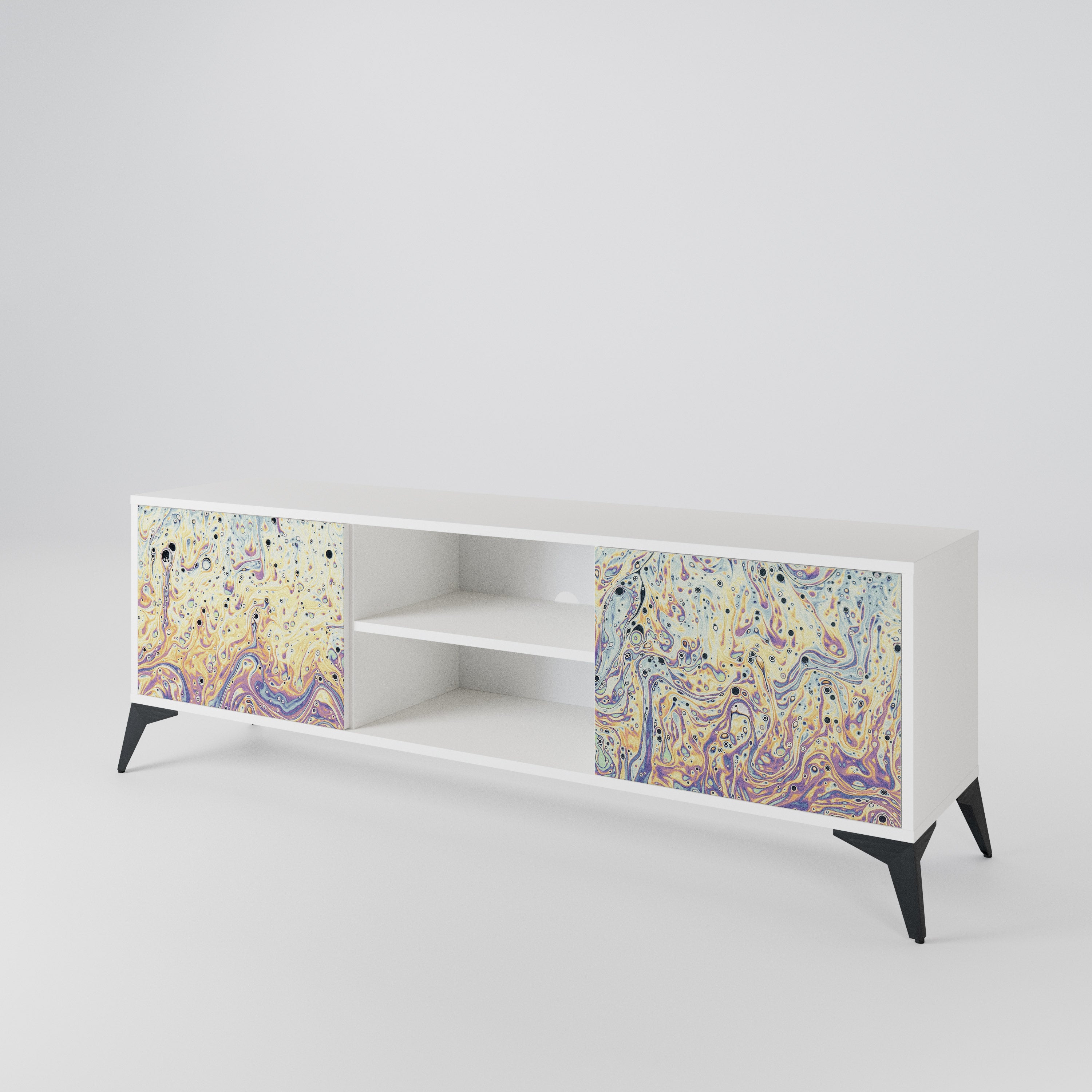 MOSAIC OF COLORS Mueble de TV de 2 Puertas