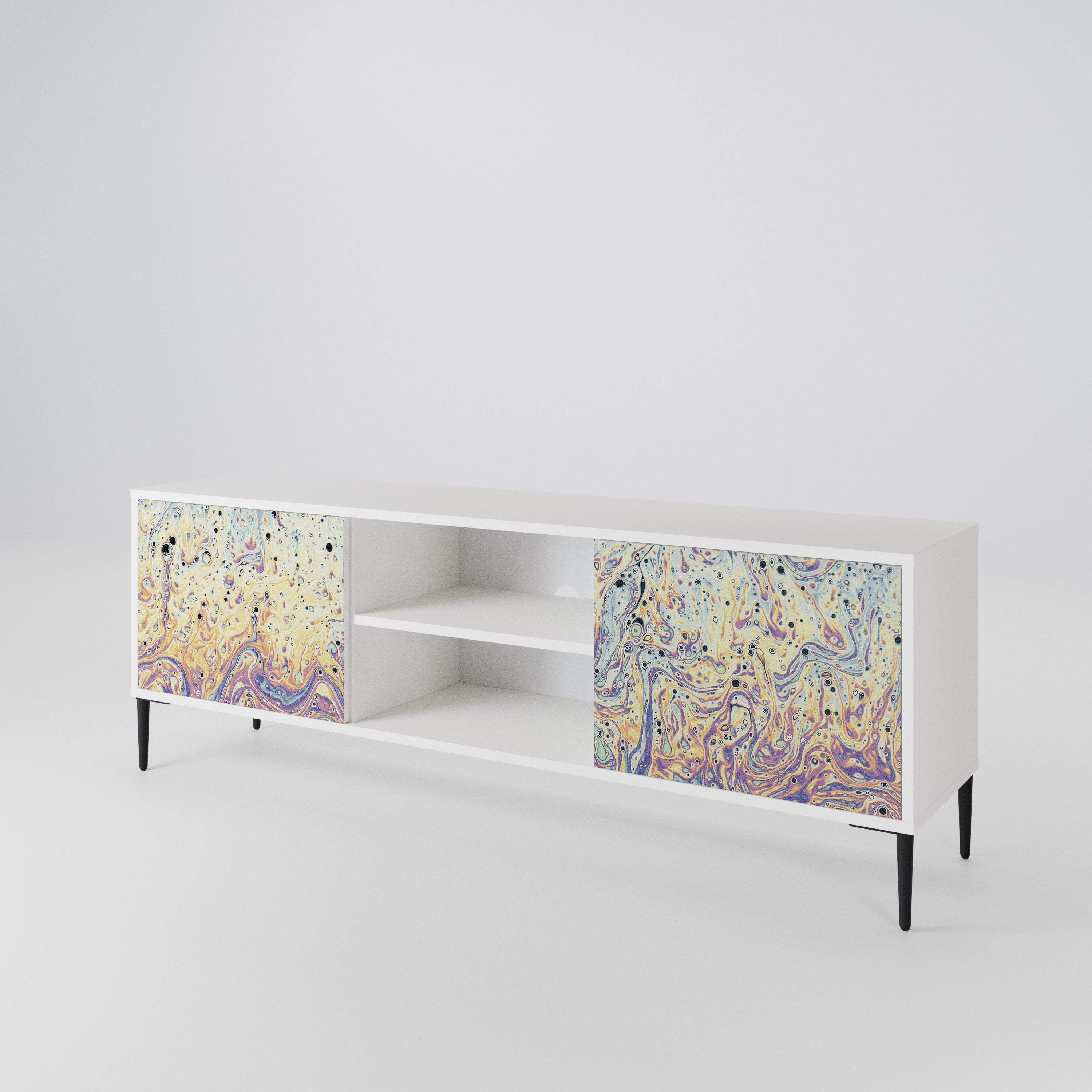 MOSAIC OF COLORS Mueble de TV de 2 Puertas