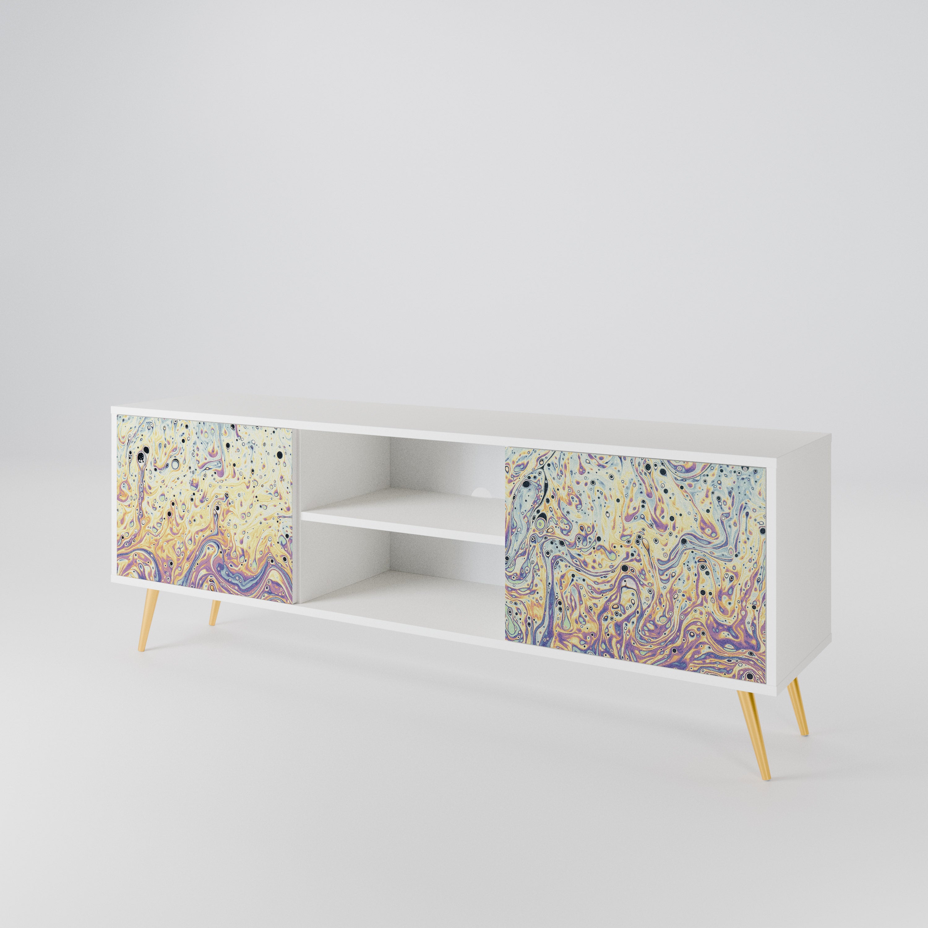 MOSAIC OF COLORS Mueble de TV de 2 Puertas