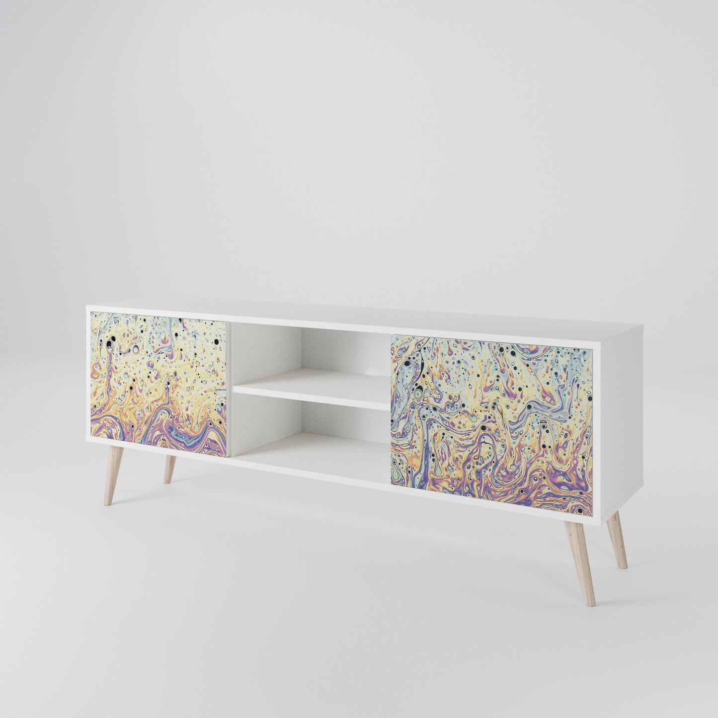 MOSAIC OF COLORS Mueble de TV de 2 Puertas
