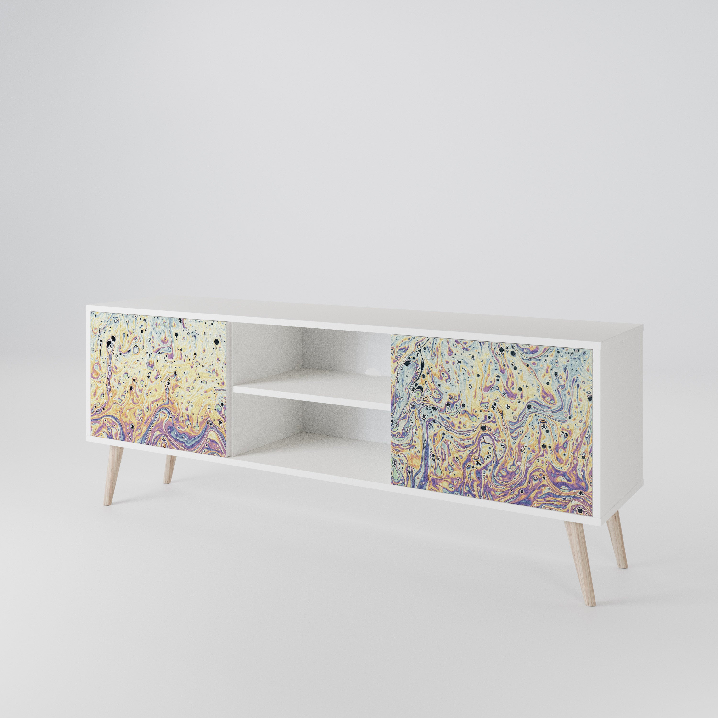 MOSAIC OF COLORS Mueble de TV de 2 Puertas