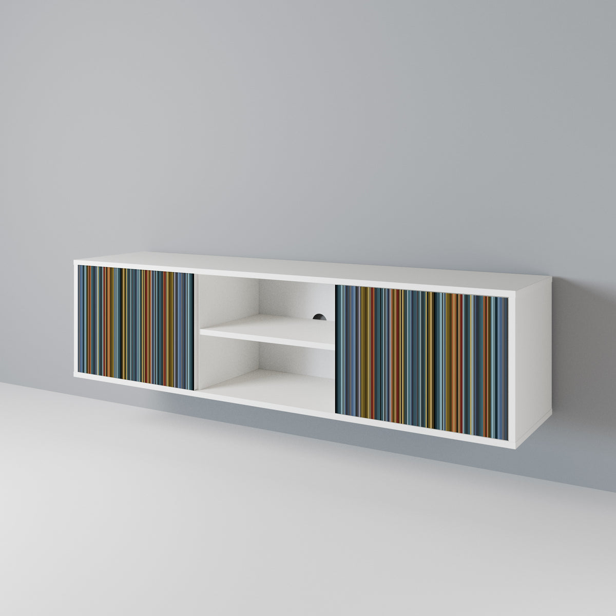 LINEOUT SPECTRUM Mueble de TV de 2 Puertas