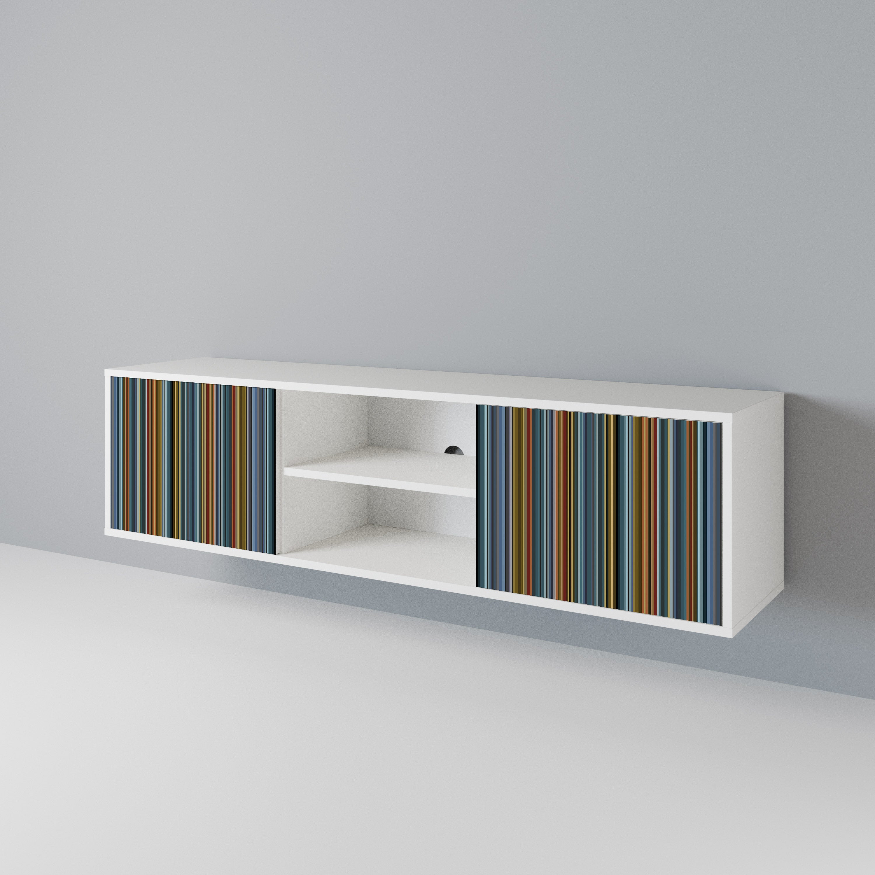 LINEOUT SPECTRUM Mueble de TV de 2 Puertas