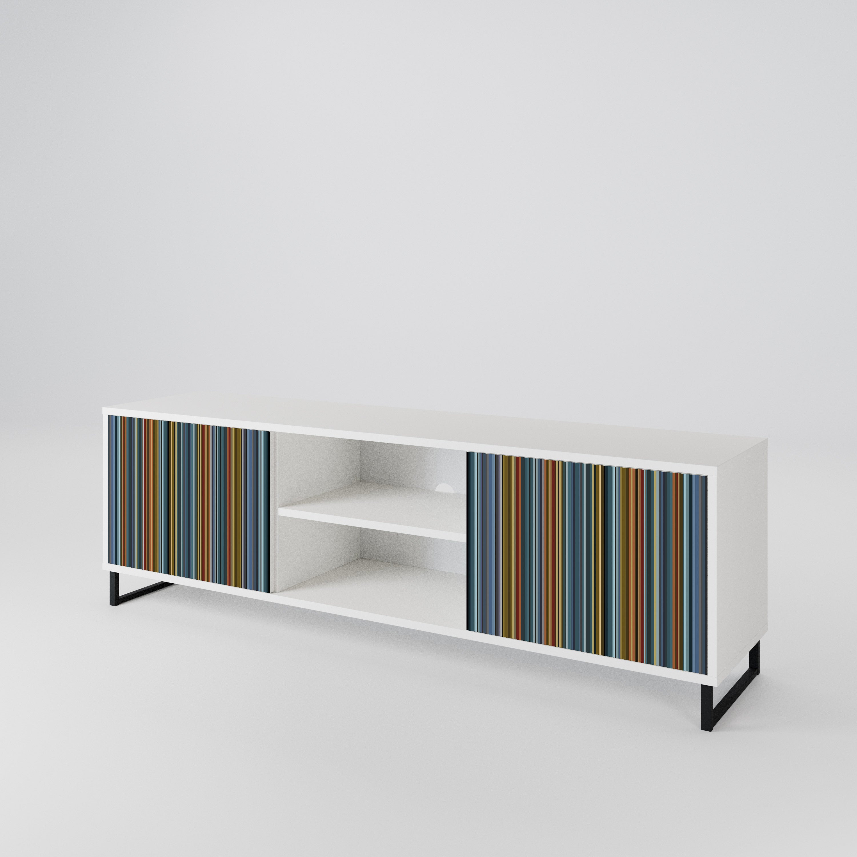 LINEOUT SPECTRUM Mueble de TV de 2 Puertas